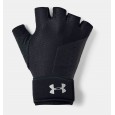 Under Armour Women's Medium Training Gloves || قفازات أندر آرمر ترينينج للنساء لون أسود