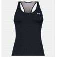 Under Armour Women's HeatGear Armour Racer Tank || تيشيرت تانك أندر آرمر هيت جير ارمر ريسر للنساء لون أسود