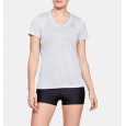 Under Armour Women's Tech Twist V-Neck T-Shirt || تيشيرت أندر آرمر تك تويست ياقة في للنساء لون سكني