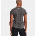 Under Armour Women's UA Tech™ V-Neck T-Shirt || تيشيرت أندر آرمر تك ياقة V للنساء لون فيراني كربون