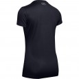 Under Armour Women's UA Tech V-Neck T-Shirt || تيشيرت أندر آرمر تك ياقة V للنساء لون أسود