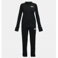 Under Armour Girls' UA Knit Tracksuit || بدلة رياضية أندر آرمر نت للبنات لون أسود