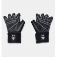 Under Armour Men's Project Rock Training Gloves || قفازات أندر آرمر بروجكت روك ترينينج للرجال لون أسود