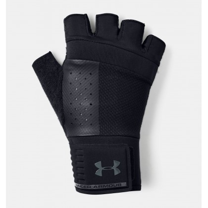 Under Armour Men's Weightlifting Gloves || قفازات أندر آرمر ويت ليفتينج للرجال لون أسود