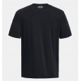 Under Armour Unisex Boxed Heavyweight Short Sleeve T-Shirt || تيشيرت أندر آرمر وكسد هيفي-ويت للرجال والنساء لون أسود