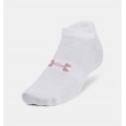 Under Armour Unisex Essential No Show (3-Pack) Socks || جوارب أندر آرمر ايسنشال نو شو للجنسين-3 أزواج لون أبيض