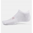 Under Armour Unisex Essential No Show (3-Pack) Socks || جوارب أندر آرمر ايسنشال نو شو للجنسين-3 أزواج لون أبيض