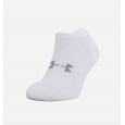 Under Armour Unisex ArmourDry Run No Show (One-Pack) Socks || جوارب أندر آرمر دراي رن نو شو للجنسين (زوج واحد) لون أبيض