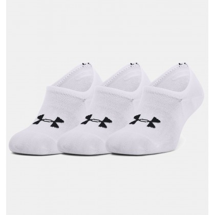 Under Armour Unisex Core Ultra Low (3-Pack) Socks || جوارب أندر آرمر كور الترا لو للجنسين-3 أزواج لون أبيض