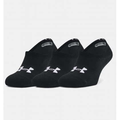 Under Armour Unisex Core Ultra Low (3-Pack) Socks || جوارب أندر آرمر كور الترا لو للجنسين-3 أزواج لون أسود