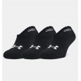 Under Armour Unisex Core Ultra Low (3-Pack) Socks || جوارب أندر آرمر كور الترا لو للجنسين-3 أزواج لون أسود