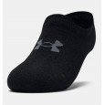 Under Armour Unisex Ultra Low Cut (3-Pack) Socks || جوارب أندر آرمر الترا لو كت للجنسين-3 أزواج لون أسود