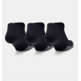 Under Armour Adult HeatGear No Show (3-Pack) Socks || جوارب أندر آرمر ادلت هيت جير نو شو للجنسين-3 أزواج لون أسود