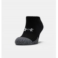 Under Armour Adult HeatGear No Show (3-Pack) Socks || جوارب أندر آرمر ادلت هيت جير نو شو للجنسين-3 أزواج لون أسود