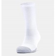 Under Armour Adult HeatGear® Crew (3-Pack) Socks || جوارب أندر آرمر ادلت هيت جير كرو للجنسين-3 أزواج لون أبيض