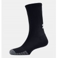 Under Armour Adult HeatGear® Crew (3-Pack) Socks || جوارب أندر آرمر ادلت هيت جير كرو للجنسين-3 أزواج لون أسود