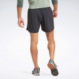 شورت ريبوك جرافيك ويفن للرجال لون أسود || Reebok Men's Training Graphic Woven Shorts - Black 