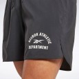 شورت ريبوك جرافيك ويفن للرجال لون أسود || Reebok Men's Training Graphic Woven Shorts - Black 