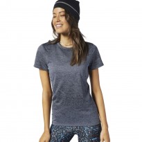 تيشيرت ريبوك ار بي كي راننيغ للنساء لون رمادي || Reebok Women's Rbk Running T-Shirt - Grey