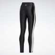 بنطلون ضيق ريبوك استديو هاي رايس للتدريب واليوجا للنساء لون أسود || Reebok Women's Studio High-Rise Tights - Black