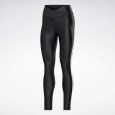 بنطلون ضيق ريبوك استديو هاي رايس للتدريب واليوجا للنساء لون أسود || Reebok Women's Studio High-Rise Tights - Black