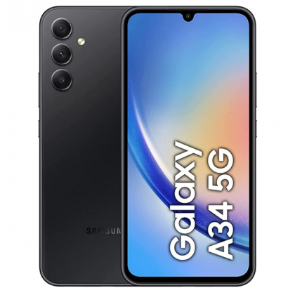 Samsung Galaxy A34 128GB & 8GB RAM كفالة سنة