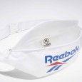 حقيبة خصر بحمالة ريبوك كلاسيك فاونديشن للجنسين لون أبيض || Reebok Unisex Classics Foundation Waist Bag