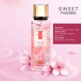 معطر جسم بخاخ سويت باشن من ميراج للعطور سعة 250 مل || Mirage Sweet Passion Body Mist By khadlaj for Womens 250 ML