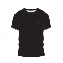 تيشيرت ديادورا سي تي آن نص كم للرجال لون أسود || Diadora Men's CTN T-Shirts