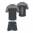 طقم ديادورا من تيشيرت وشورت للرجال لون كحلي غامق || Diadora Men's Professional Set