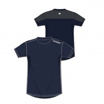 تيشيرت ديادورا أكتيف توب نص كم للرجال لون كحلي || Diadora Men's Active Top T-Shirts