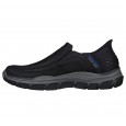 حذاء سكيتشرز سليب انس: ريسبيكتد - ايليجن للرجال لون أسود || Skechers Men's Slip-ins RF: Respected - Elgin Shoes