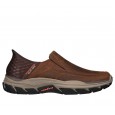 حذاء سكيتشرز سليب انس: ريسبيكتد - ايليجن للرجال لون بني || Skechers Men's Slip-ins RF: Respected - Elgin Shoes