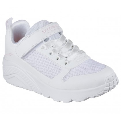 حذاء سكيتشرز أونو – بريز ستيبس للأطفال لون أبيض || Skechers Kid's Uno Lite - Breeze Steps Shoes