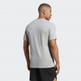 تيشيرت أديداس ترين اسينشيال فري ريدي لوجو للرجال لون رمادي || adidas Men's Train Essentials Feelready Logo Training T-shirt