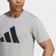 تيشيرت أديداس ترين اسينشيال فري ريدي لوجو للرجال لون رمادي || adidas Men's Train Essentials Feelready Logo Training T-shirt