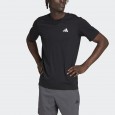 تيشيرت أديداس ترين اسينشيال فري ريدي نص كم للرجال لون أسود || adidas Men's Train Essentials Feelready Training T-shirt