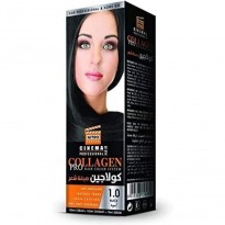 كولاجين صبغة شعر لون أسود درجة 1.0 || COLLAGEN PRO HAIR COLOR SYSTEM