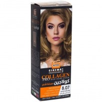 كولاجين صبغة شعر لون أشقر طبيعي مطفي فاتح درجة 8.7 || COLLAGEN PRO HAIR COLOR SYSTEM