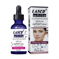 سيروم الجلوتاثيون لتبييض الوجه وشد المسام حجم 30 مل || Glutathione Serum by Laser White