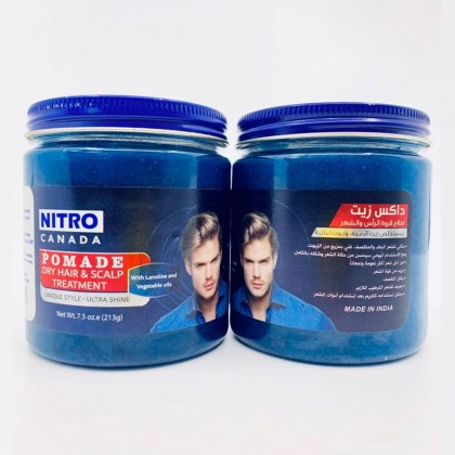 داكس زيت لعلاج فروة الرأس والشعر بمستخلص زيت الصوف وزيوت نباتية حجم 213 غم || Pomade Dry Hair & Scalp by NITRO