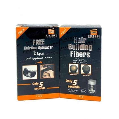 مسحوق ألياف لتغطية الشعر الخفيف يجعل الشعر أكثر كثافه || Hair Building Fibers