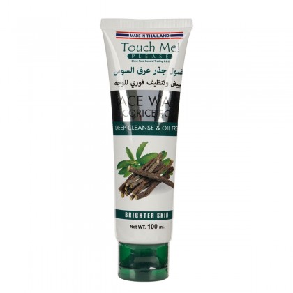 غسول جذر عرق السوس من تاتش مي حجم 100 مل || Face Wash Licorice Root by Touch Me