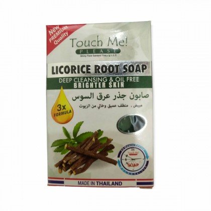 صابون جذر عرق السوس من تاتش مي حجم 135 غرام || Licorice Root SOAP For Dry Skin by Touch Me