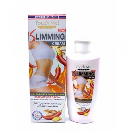 كريم التنحيف (التخسيس) الحار بخلاصة الزنجبيل والفلفل الأحمر من تاتش مي حجم 100 مل || SLIMMING Cream by Touch Me