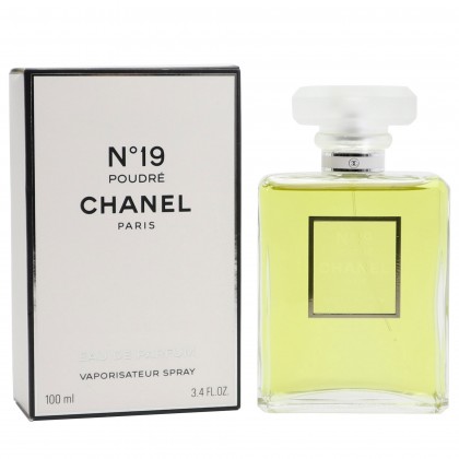 عطر شانيل نمبر 19 بودري من شانيل للنساء سعة 100 مل || CHANEL No.19 Poudre EDP By CHANEL 100ml