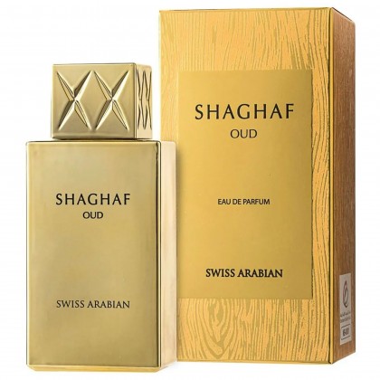 عطر شغف عود ذهبي من سويس ارابيان للجنسين سعة 75 مل || Shaghaf Oud Golden EDP By Swiss Arabian for Unisex 75 ML