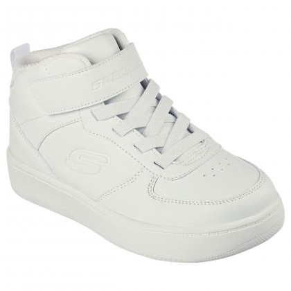 حذاء سكيتشرز سبورت كورت 92- ستريت رش للأطفال لون أبيض || Skechers Kid's Sport Court 92 - Street Rush Shoes