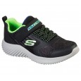 حذاء سكيتشرز بوندر - جروفن للأطفال لون أسود || Skechers Kid's Bounder - Gorven Shoes