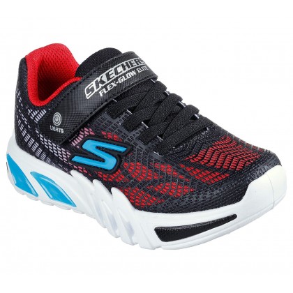 حذاء سكيتشرز فليكس جلو ايليت فورلو المضيء للأطفال لون أسود || Skechers Kid's Flex-Glow Elite - Vorlo Shoes